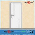 JK-P9008 Puerta de madera moderna del pvc de JieKai / puerta plástica del PVC del PVC / perfil del PVC para las ventanas y las puertas